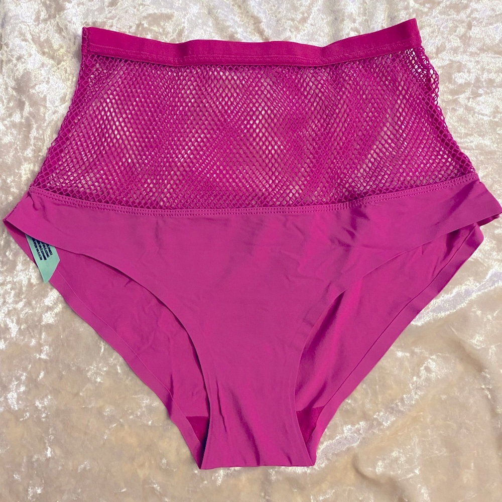 High waisted mesh underwear